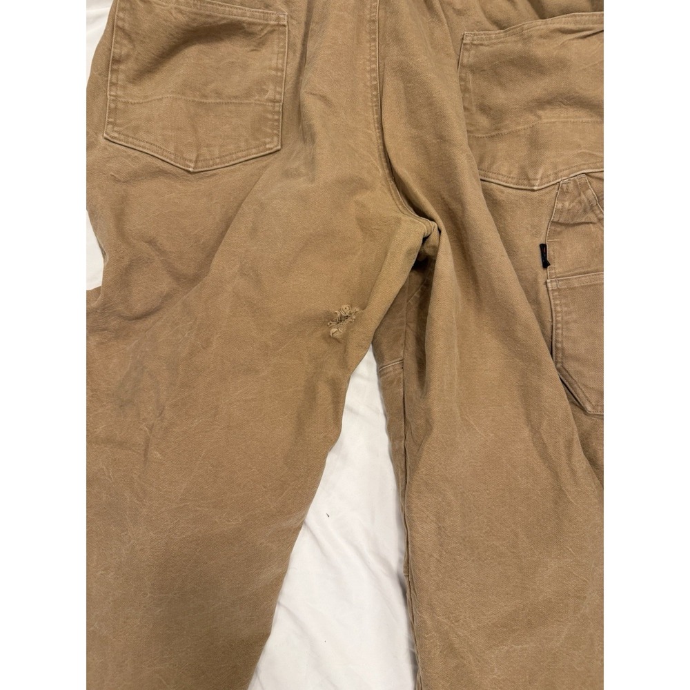 Workright Benchmark Bib Overall Pants Work Canvas XXL Made In USA 150BAN12br - Picture 14 of 16